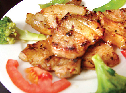 Ba rọi nướng kiểu Thái