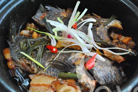 Cá rô kho khế hương vị truyền thống