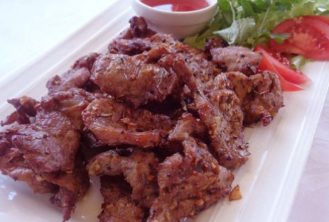 Cách làm món thịt heo chiên khô