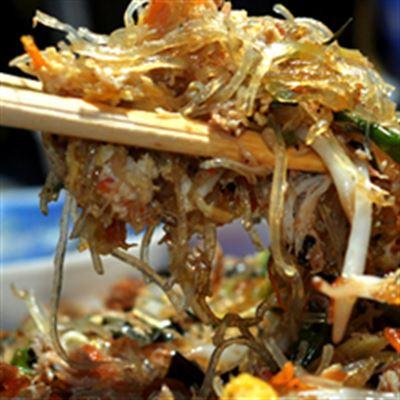 Miến Xào Cua