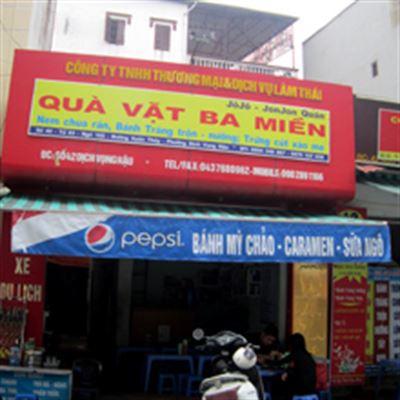 Jô Jô Jon Jon Quán – Quà Vặt Ba Miền
