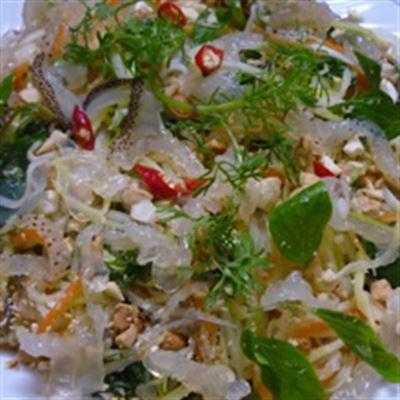 Nem Giao Thuỷ – Nộm Sứa – Bì Thái Tay