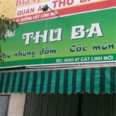 Thu Ba – Lẩu Bò Nhúng Dấm