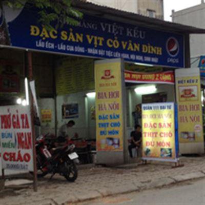 Việt Kều – Đặc Sản Vịt Cỏ Vân Đình