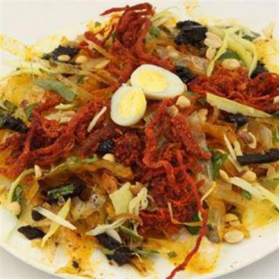 Bánh Tráng Trộn Chân Cầu Chợ Dinh