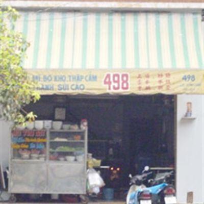 Quán 498 – Hủ Tiếu Mì Hoành Thánh & Bò Kho