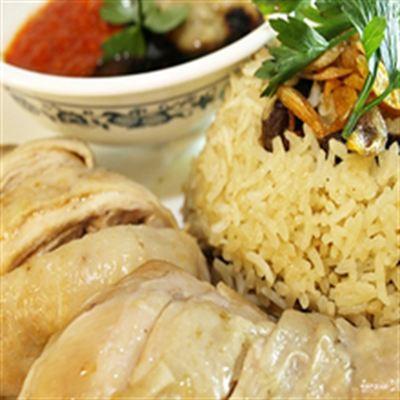 Cơm Gà Xối Mỡ Hoàng Ký