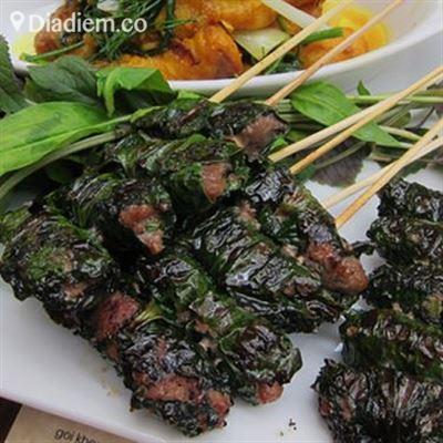 Bò Nướng Lá Lốt – Chợ Cái Chanh