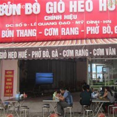 Quán Bún Bò Giò Heo Huế Cố Đô