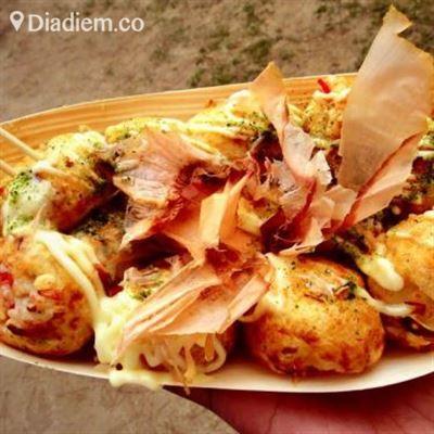 Takoyaki – Bánh Bạch Tuộc Nướng Dĩ An