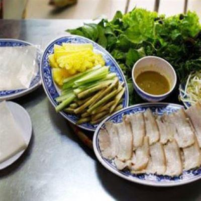 Bánh Tráng Cuốn Thịt Heo – Bà Triệu