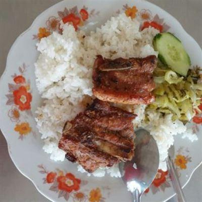 Cơm Sườn Muối Sả