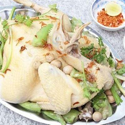 Gà Ta Hấp Mướp