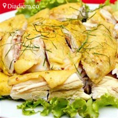 Gà Sài Sòn – Gà Hấp Lá Chanh