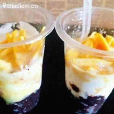 Sữa Chua Nếp Cẩm Nhà Làm